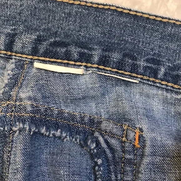 Vintage Tommy Jeans Split Back Denim Maxi Skirt - Size 11 / Large